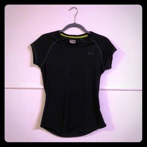 Black Under Armour workout shirt